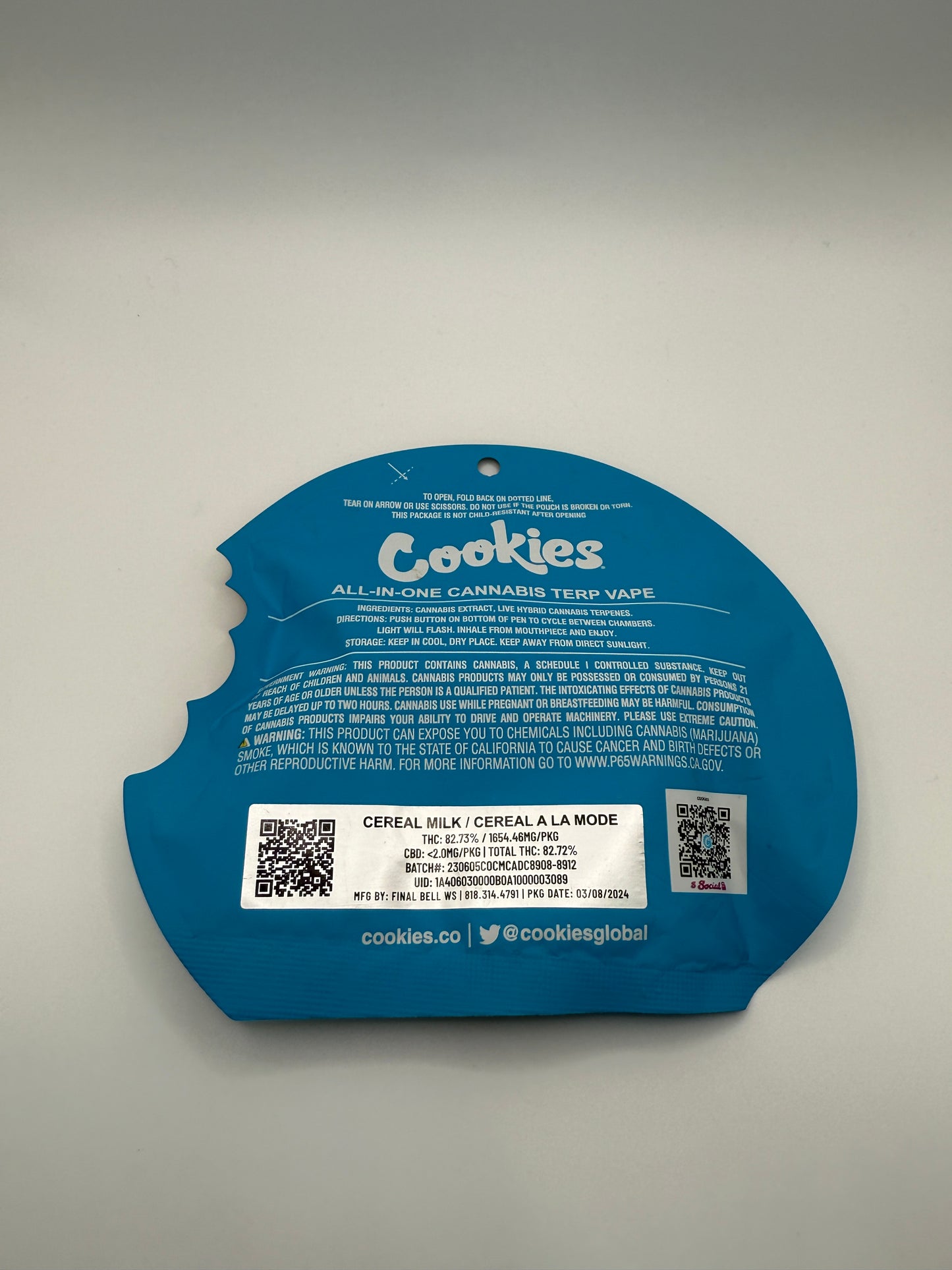 Cookies Dual Strain (2g) Disposable